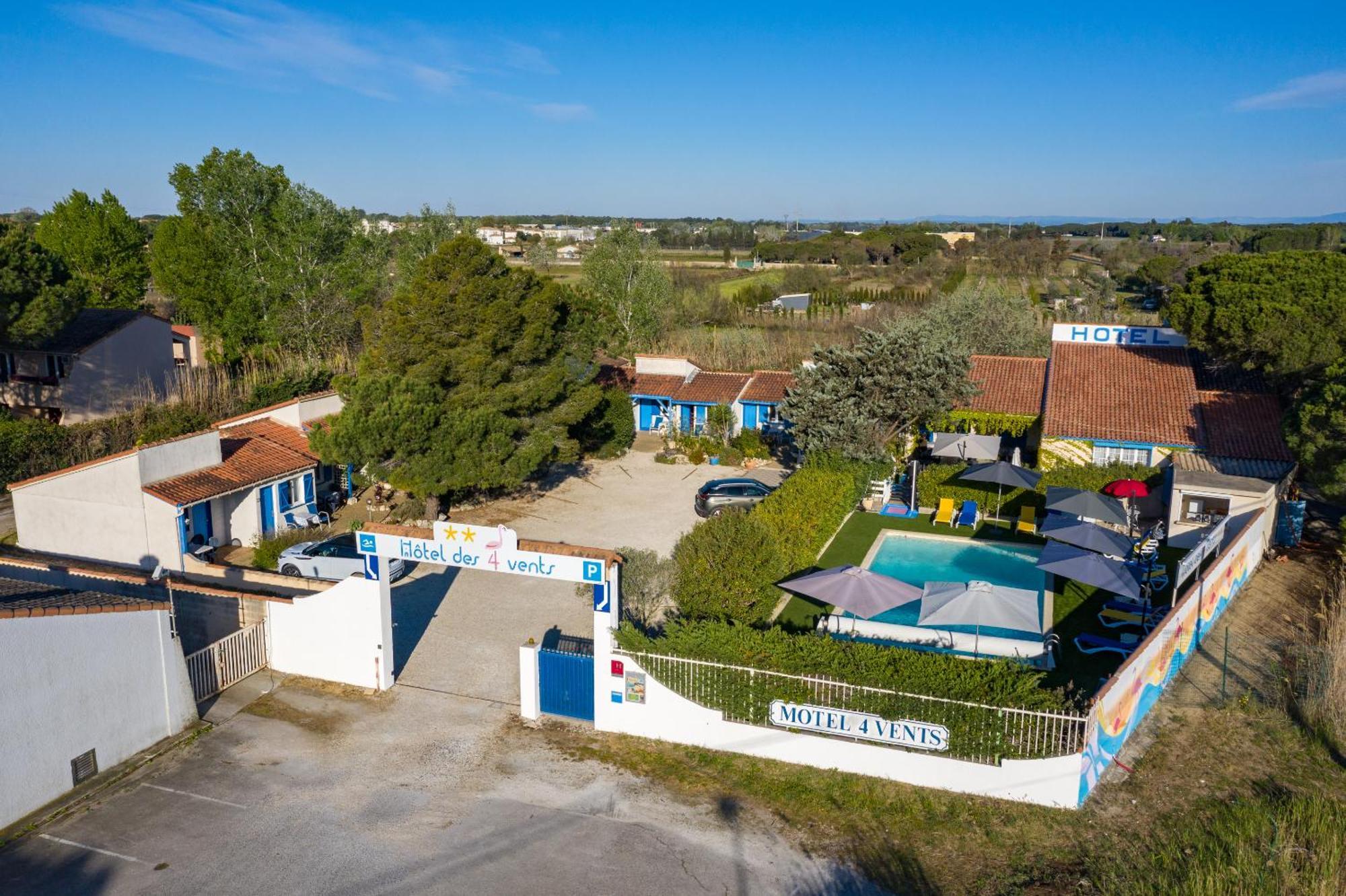 Hotel Des 4 Vents "Esprit Camargue" Aigues-Mortes Exterior foto