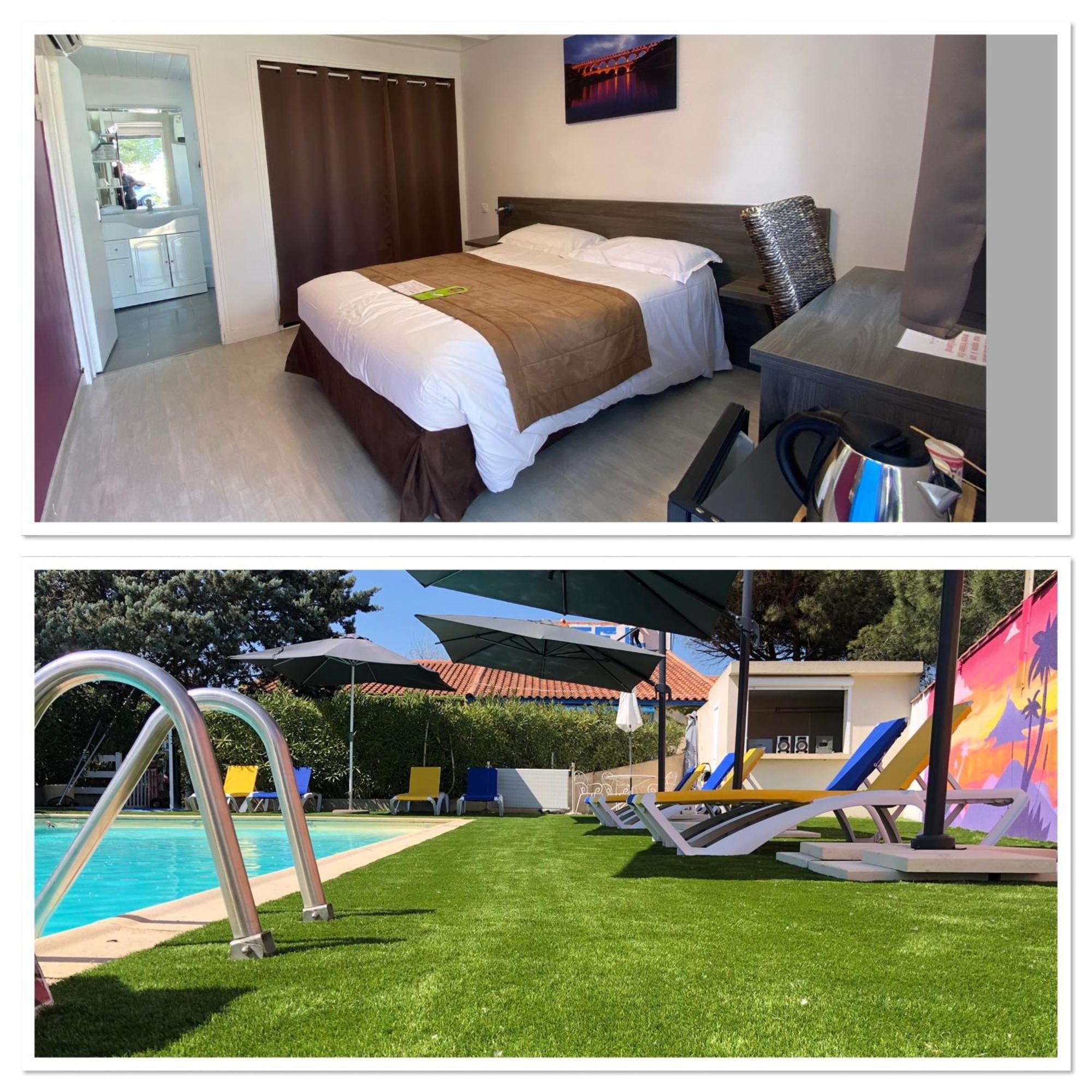 Hotel Des 4 Vents "Esprit Camargue" Aigues-Mortes Exterior foto