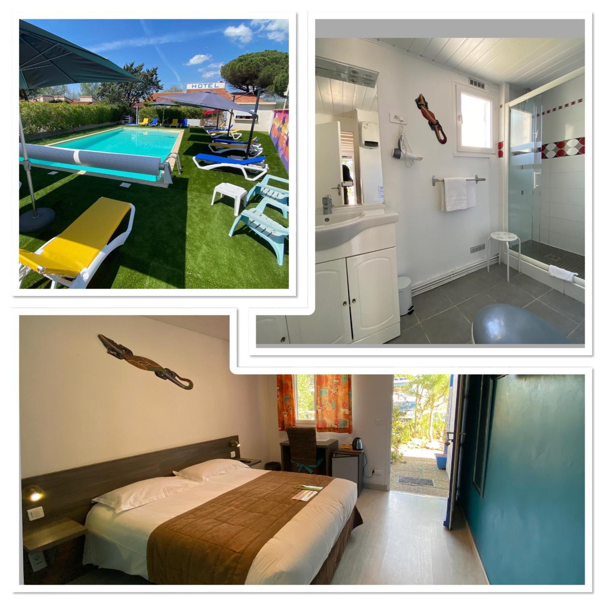 Hotel Des 4 Vents "Esprit Camargue" Aigues-Mortes Exterior foto